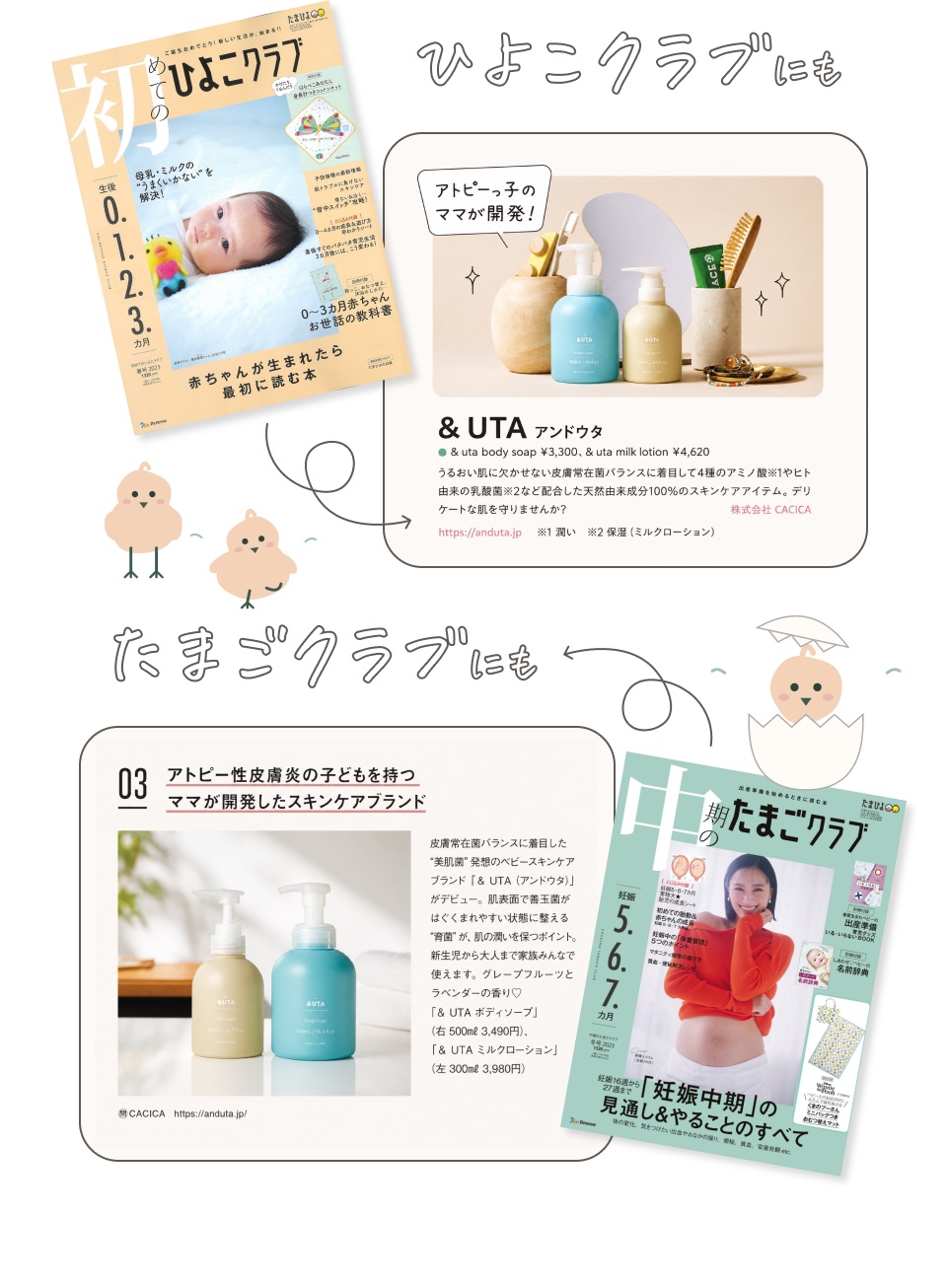 雑誌に掲載された誌面